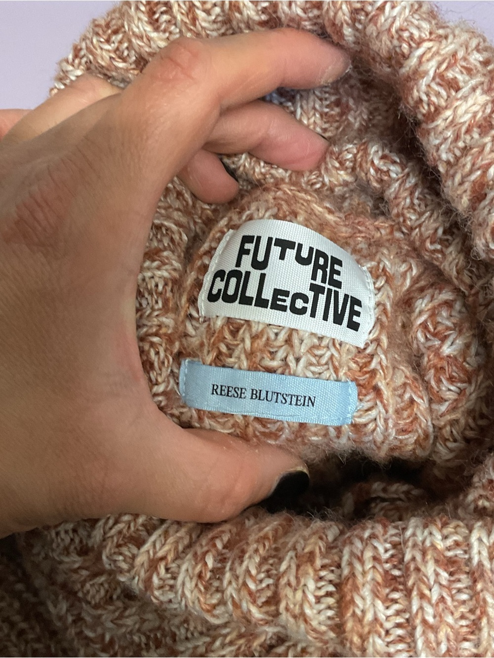 Future Collective Reese Blutstein Chunky Turtleneck Sweater - Picture 3 of 9